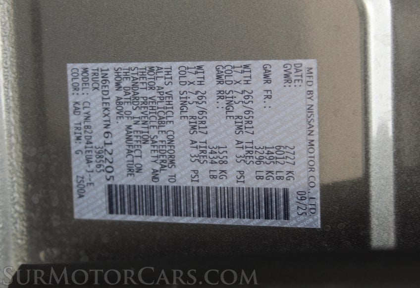 2026 Nissan Frontier - Image 65