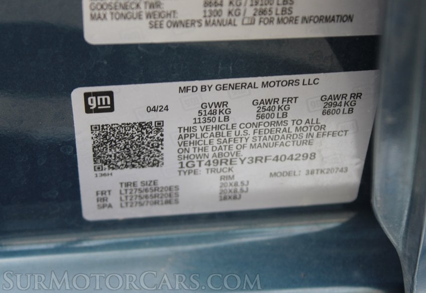 2024 GMC Sierra 2500HD Denali - Image 34