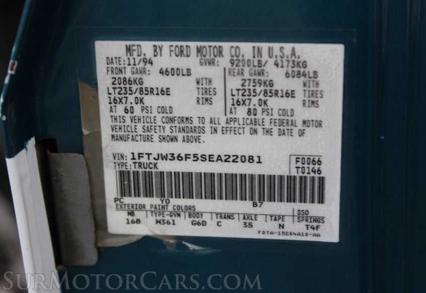 1995 Ford F-350 XL - Image 73