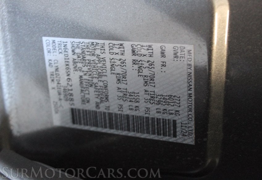 2025 Nissan Frontier PRO-4X - Image 70