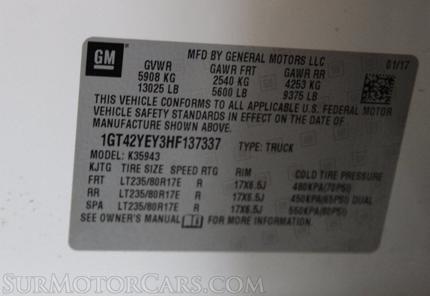 2017 GMC Sierra 3500HD - Image 66