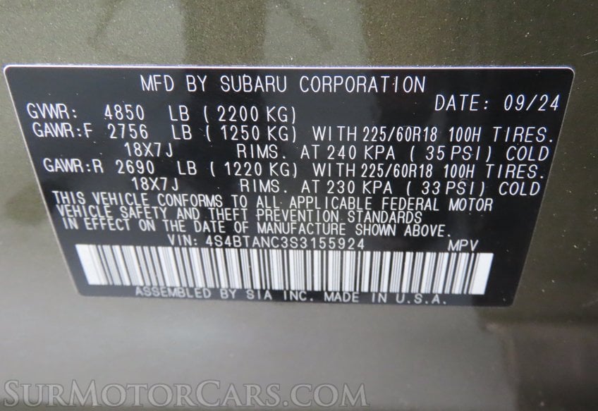 2025 Subaru Outback Limited - Image 10