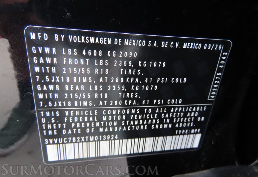 2026 Volkswagen Taos SE 4Motion - Image 51