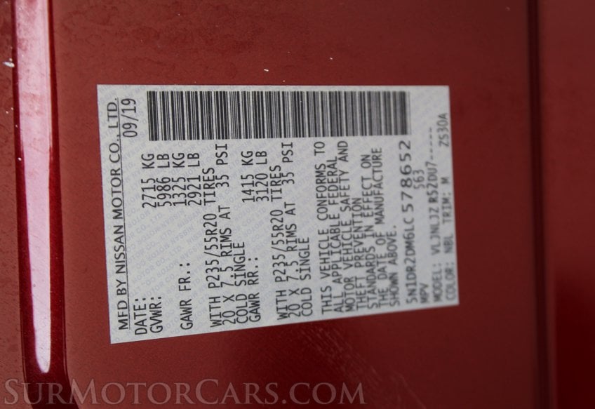 2020 Nissan Pathfinder - Image 60