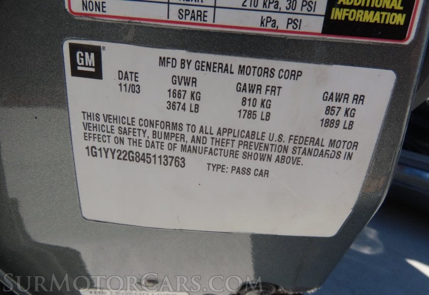 2004 Chevrolet Corvette - Image 37