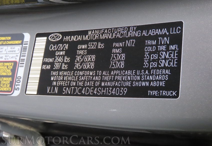 2025 Hyundai SANTA CRUZ SEL Activity - Image 25