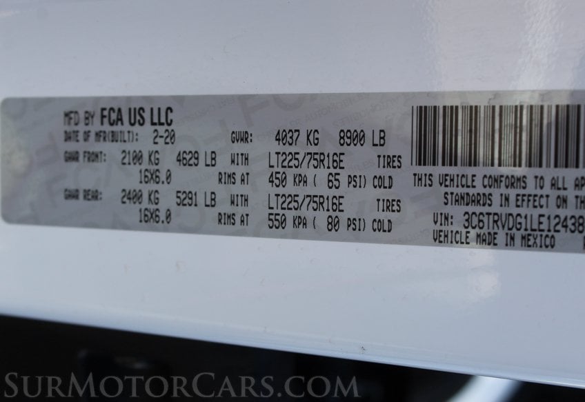 2020 Ram Winnebago SOLIS - Image 73