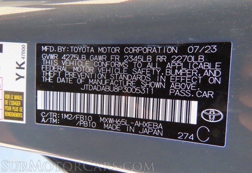 2023 Toyota Prius AWD LE - Image 28