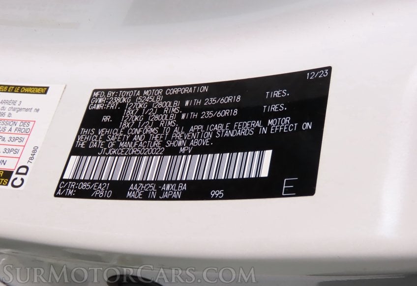 2024 Lexus NX 350h Premium - Image 56