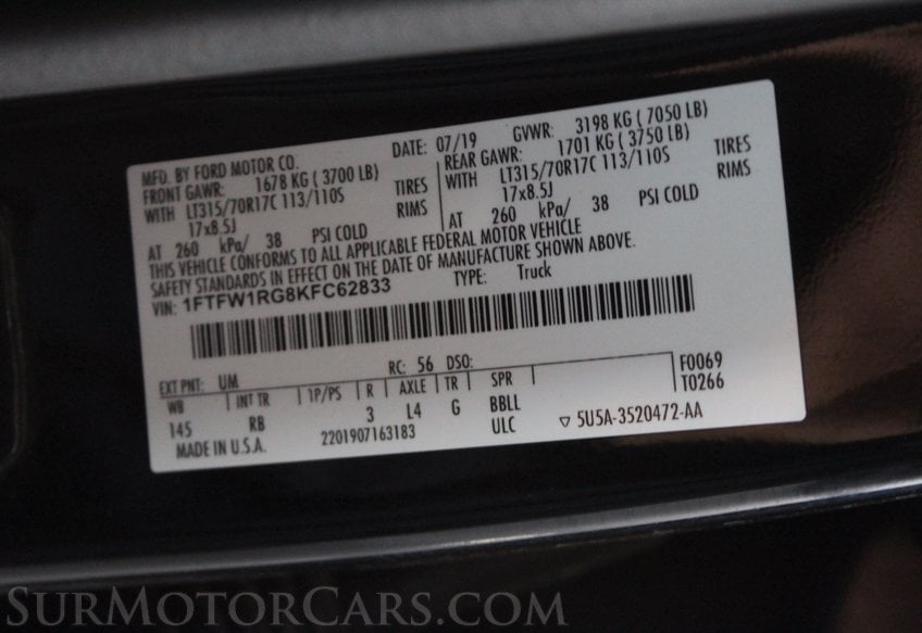 2019 Ford F-150 - Image 78