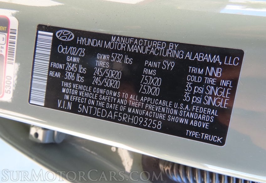 2024 Hyundai SANTA CRUZ Limited - Image 58
