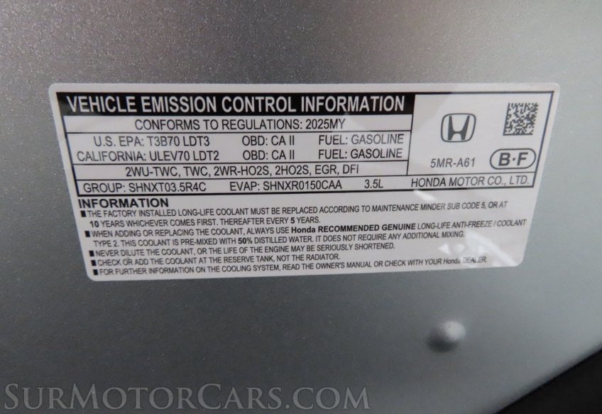 2025 Honda Odyssey EX-L - Image 54
