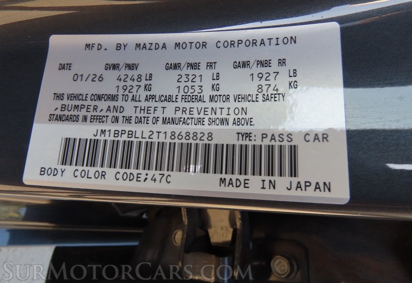 2026 Mazda Mazda3 Hatchback  S Carbon Edition - Image 34