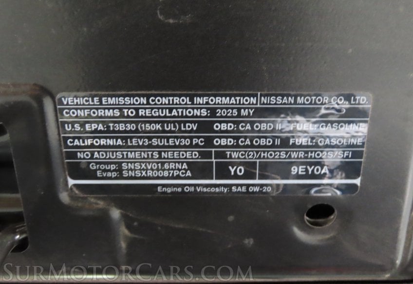 2025 Nissan Versa S - Image 30