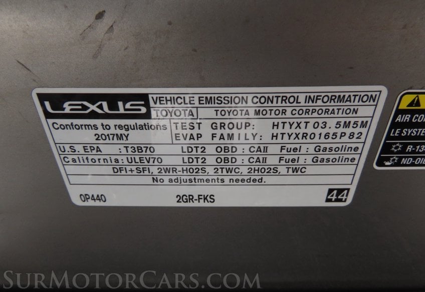 2017 Lexus RX 350 - Image 54