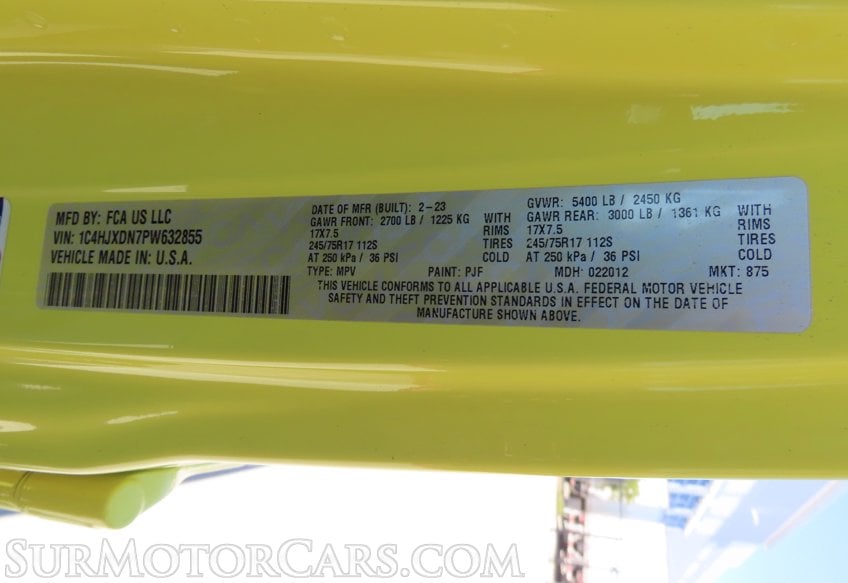 2023 Jeep Wrangler Sport S - Image 53
