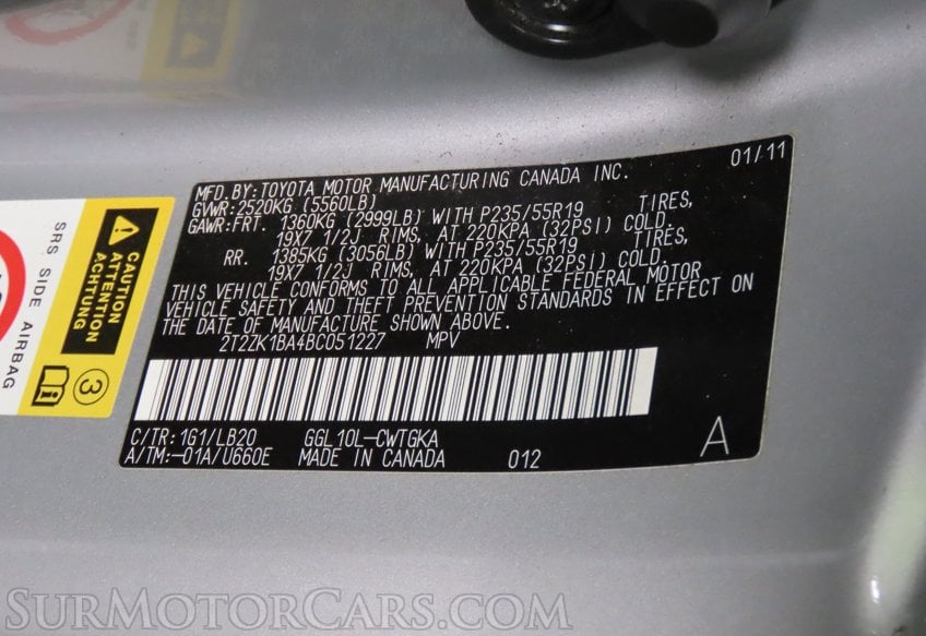 2011 Lexus RX 350 - Image 59