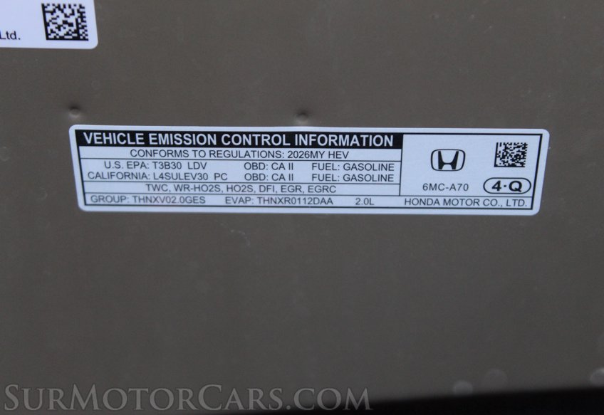 2026 Honda Sport Touring Civic Hybrid - Image 57
